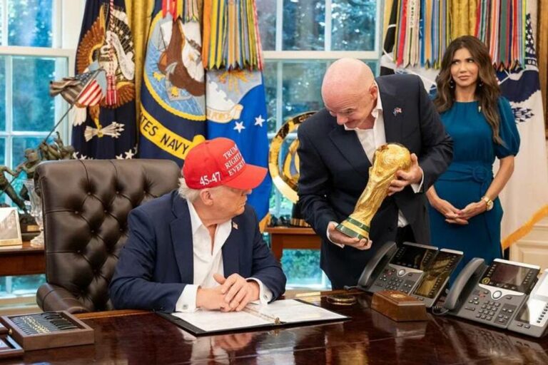 Trump Ifantino coupe du monde